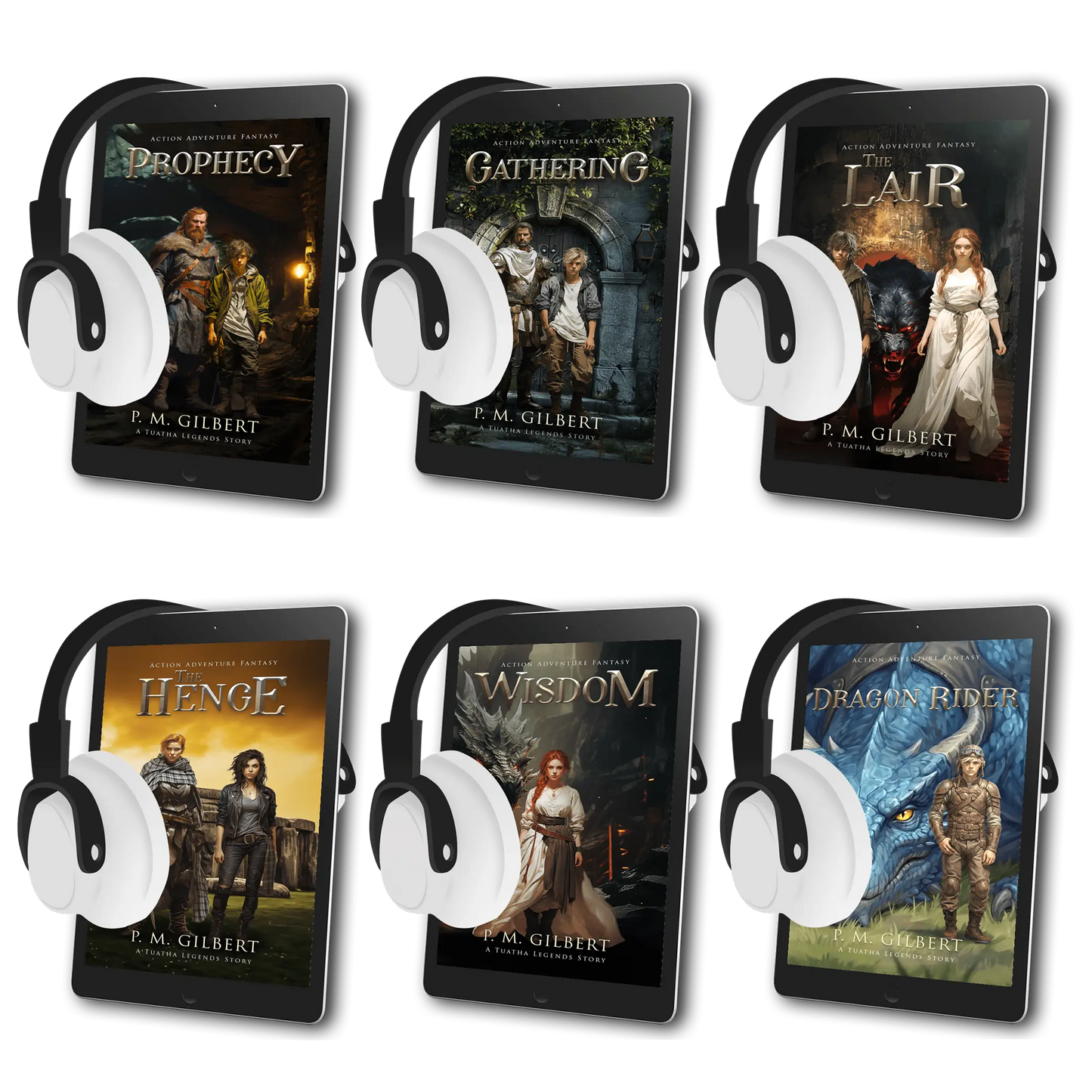 Audiobook Bundle - Books 1 to 6 - Tuatha Legends Fantasy Series